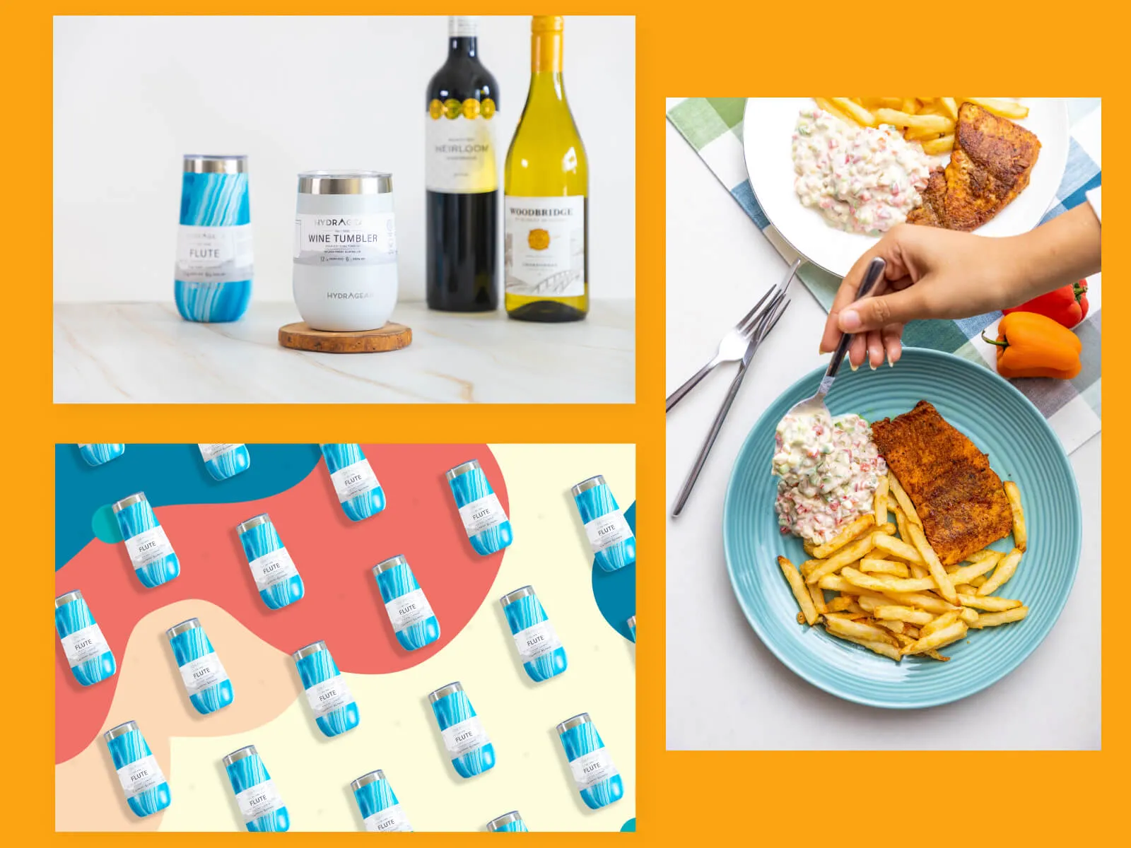 collection of creative work done by Restaurant Infinity