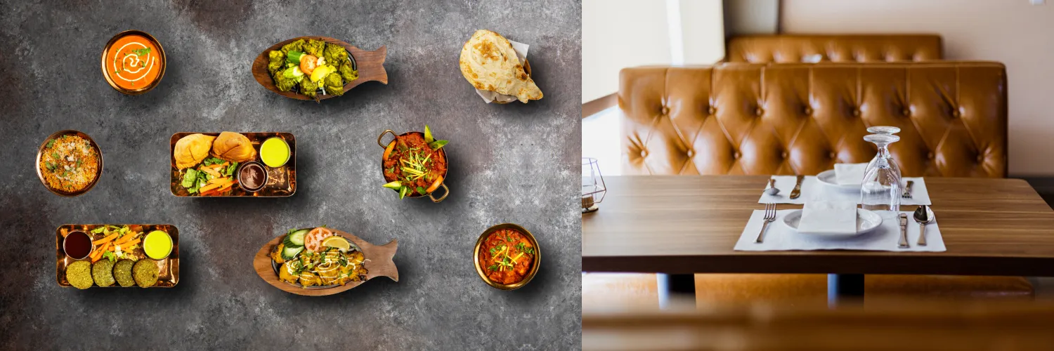 Food and restaurant photography done for Sona the Indian Kitchen